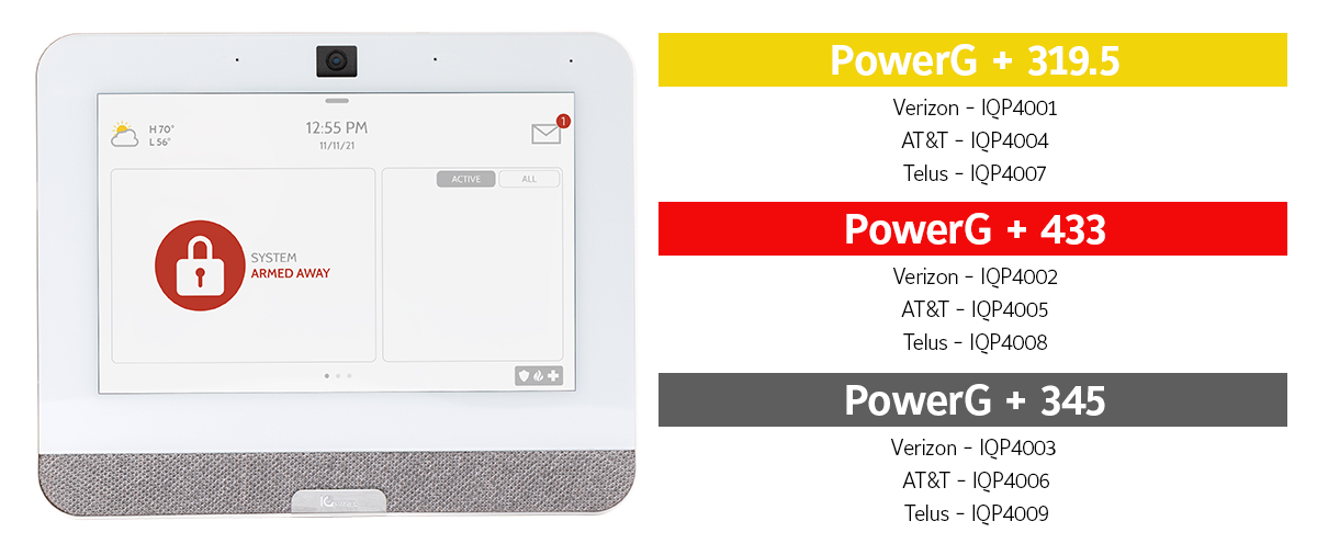 IQ panel 4 part numbers white