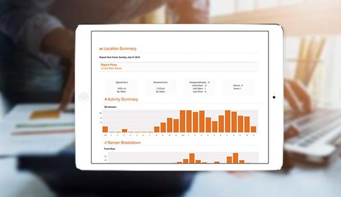 smart business report showing